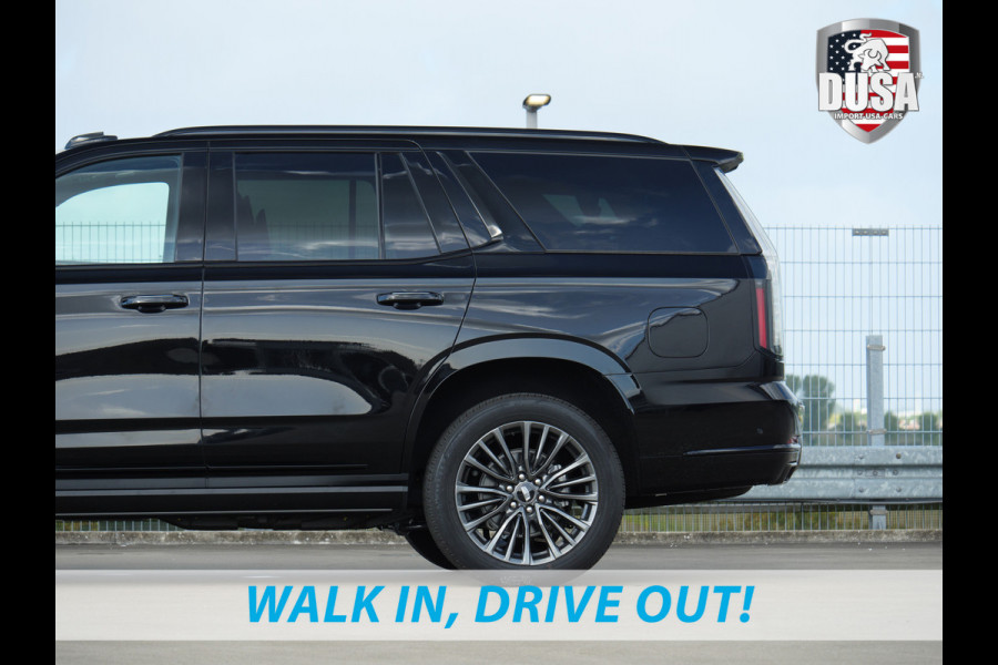 Cadillac Escalade | Platinum Sport | 600 | 6.2L V8 | Export levering mogelijk 55" OLED | Executive Second Row | AKG 42-speaker | Dolby Atmos | 2nd row entertainment | Night Vision