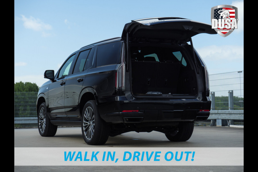 Cadillac Escalade | Platinum Sport | 600 | 6.2L V8 | Export levering mogelijk 55" OLED | Executive Second Row | AKG 42-speaker | Dolby Atmos | 2nd row entertainment | Night Vision