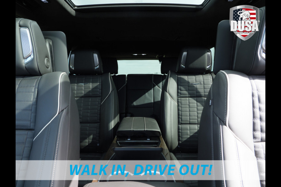 Cadillac Escalade | Platinum Sport | 600 | 6.2L V8 | Export levering mogelijk 55" OLED | Executive Second Row | AKG 42-speaker | Dolby Atmos | 2nd row entertainment | Night Vision