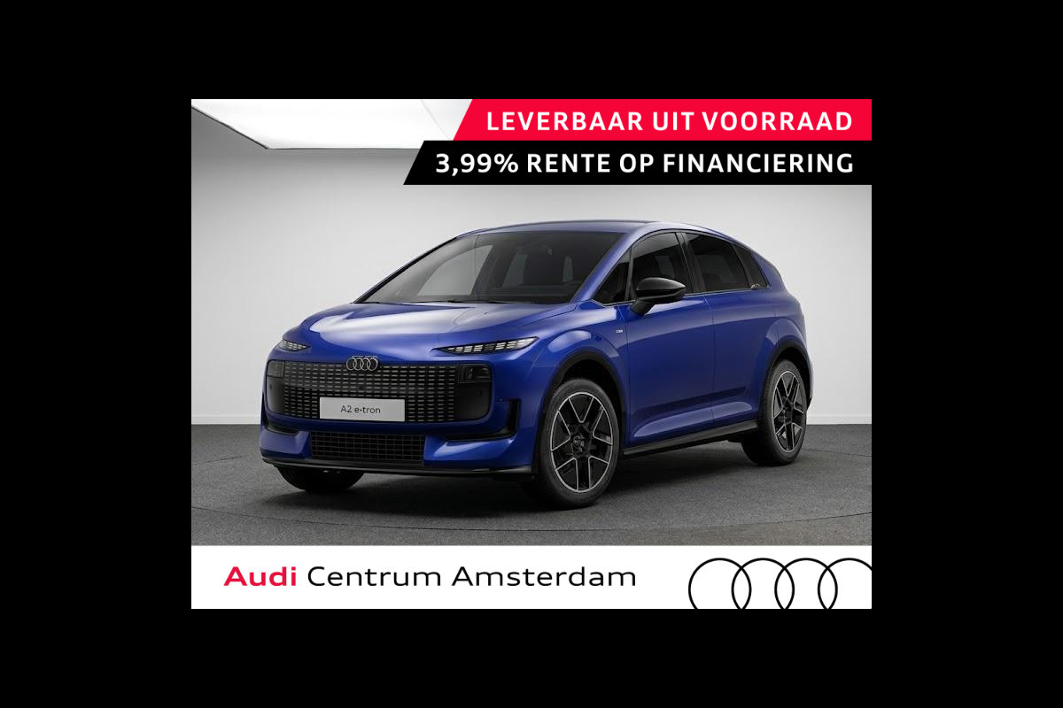 Audi A2 e-tron S edition 140 kW / 190 PK | Techniekpakket plus | Trekhaak, elektr. wegklapbaar | Ambiente lichtpakket Pro | Privacy glas |