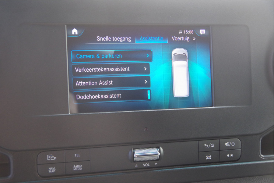 Mercedes-Benz Sprinter 317 1.9 CDI L2H1 DC-5P, AUT. LEDER, LUCHTVERING, TREKHAAK, CAMERA, CRUISE, CLIMA, DUBBELE CABINE, DUBBEL CABINE, NL AUTO, NAP