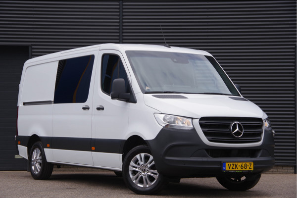 Mercedes-Benz Sprinter 317 1.9 CDI L2H1 DC-5P, AUT. LEDER, LUCHTVERING, TREKHAAK, CAMERA, CRUISE, CLIMA, DUBBELE CABINE, DUBBEL CABINE, NL AUTO, NAP