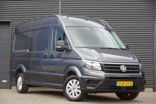 Volkswagen Crafter 35 2.0 TDI L3H3(L2H2) 177PK AUT. 2X SCHUIFDEUR, STOELVERWARMING, CAMERA, NAVI, CRUISE, LEDER STUUR, VOORRUIT VERWARMING, STUURVE