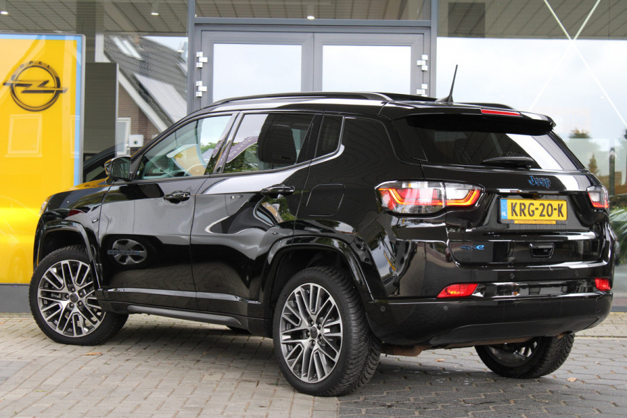 Jeep Compass 4xe 240 Plug-in Hybrid Electric Summit | Leder | Winterpack | Elektr. Achterklep | Stoelverwarming/ventilatie | Compleet