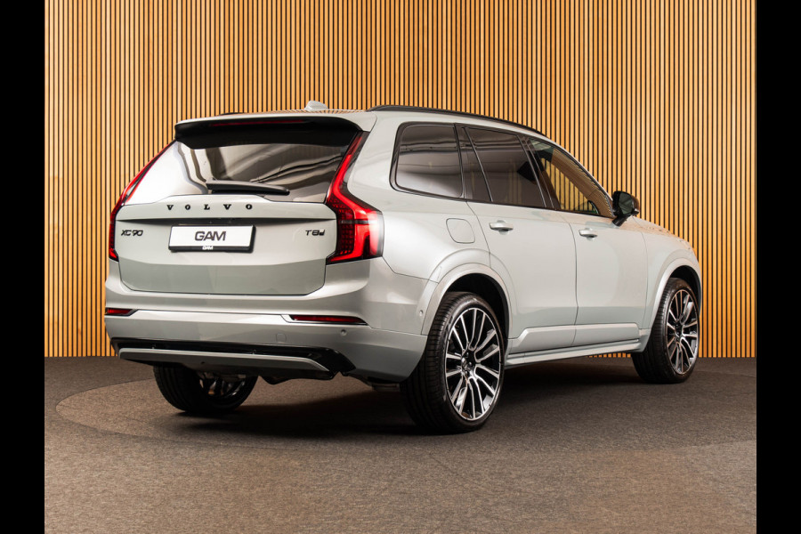Volvo XC90 2.0 T8 Plug-in hybrid AWD Ultra Black Edition B&W | 22" | TREKHAAK | LUCHTVERING | MASSAGE