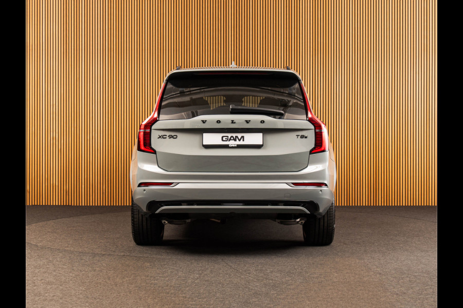 Volvo XC90 2.0 T8 Plug-in hybrid AWD Ultra Black Edition B&W | 22" | TREKHAAK | LUCHTVERING | MASSAGE