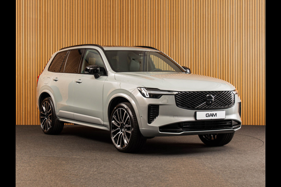 Volvo XC90 2.0 T8 Plug-in hybrid AWD Ultra Black Edition B&W | 22" | TREKHAAK | LUCHTVERING | MASSAGE