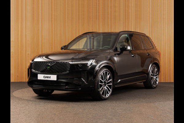 Volvo XC90 2.0 T8 Plug-in hybrid AWD Ultra Black Edition B&W | 22" | TREKHAAK | LUCHTVERING | MASSAGE