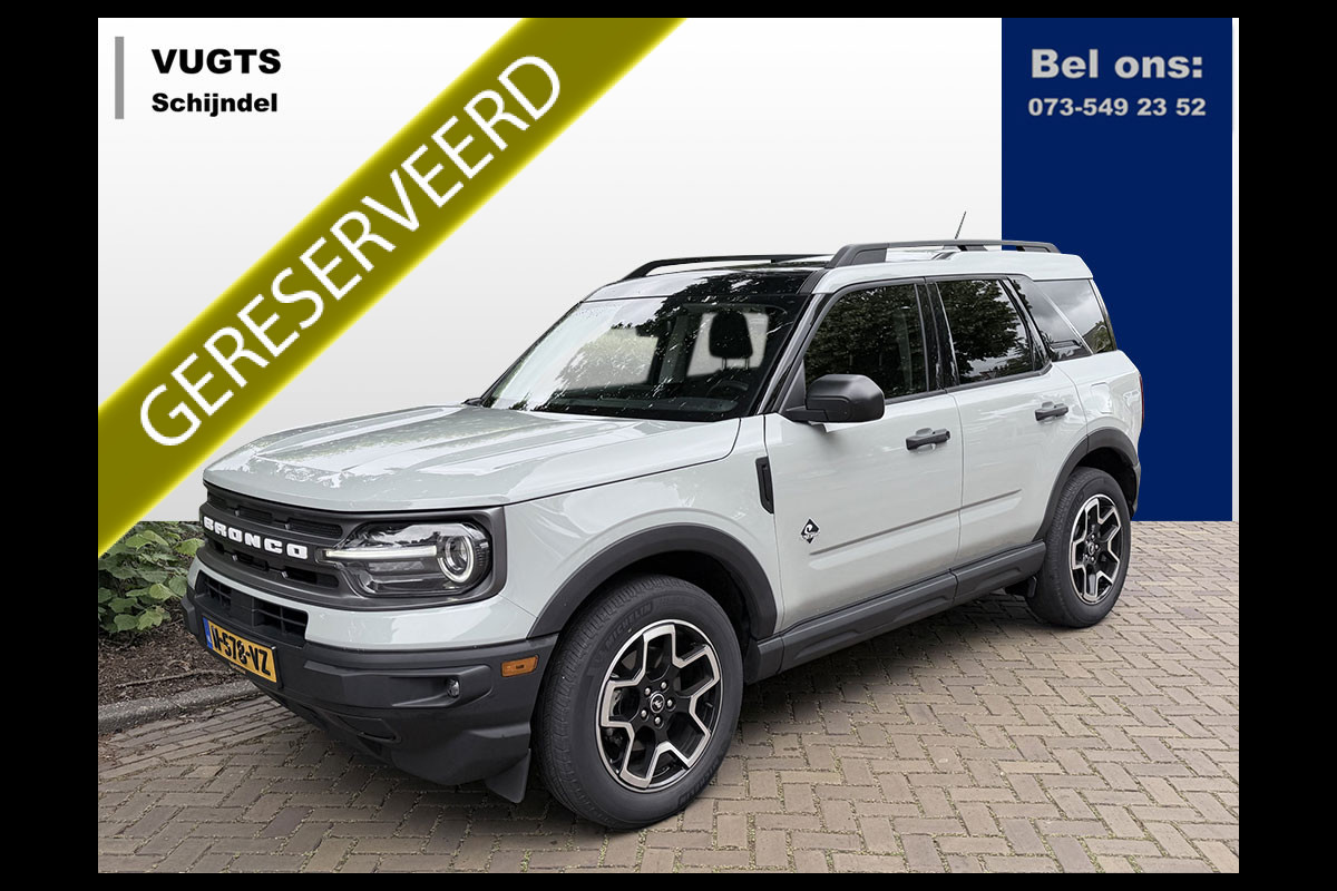 Ford Bronco - Sport AWD 185 PK Big Bend G.O.A.T. Origineel Nederlands geleverd Unieke Auto