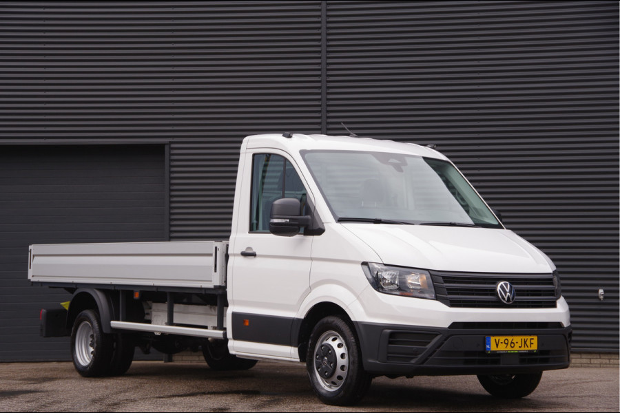Volkswagen Crafter 50 2.0 TDI L4, N1! DUBBELLUCHT OPEN LAADBAK, 3.5T TREKHAAK, FACELIFT, CAMERA, PARKEERSENSOREN, CARPLAY, CLIMA, NL AUTO, NAP, PIC