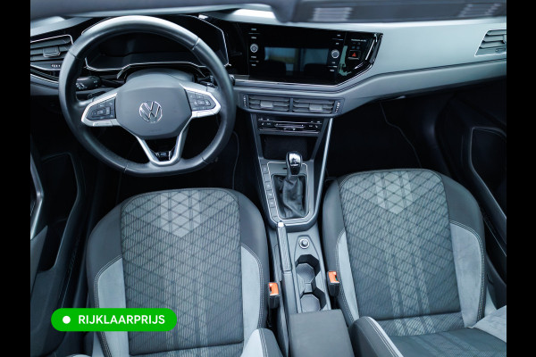 Volkswagen Polo 1.0 TSI R-Line Buss. 110 PK | Panok | Stoelverwarming | Adapt. Cruise | Travel Assist | Led | Sfeerverlichting| Automatisch inparkeren, Grootlicht assistent, Side assist, Apple Carplay/Android auto