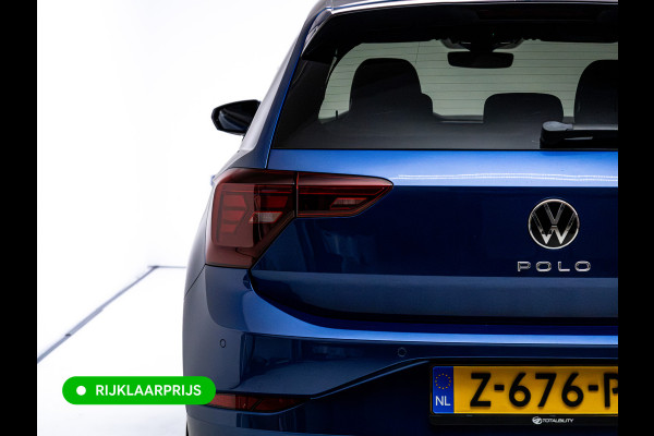 Volkswagen Polo 1.0 TSI R-Line Buss. 110 PK | Panok | Stoelverwarming | Adapt. Cruise | Travel Assist | Led | Sfeerverlichting| Automatisch inparkeren, Grootlicht assistent, Side assist, Apple Carplay/Android auto