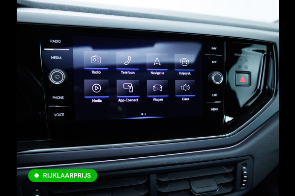 Volkswagen Polo 1.0 TSI R-Line Buss. 110 PK | Panok | Stoelverwarming | Adapt. Cruise | Travel Assist | Led | Sfeerverlichting| Automatisch inparkeren, Grootlicht assistent, Side assist, Apple Carplay/Android auto