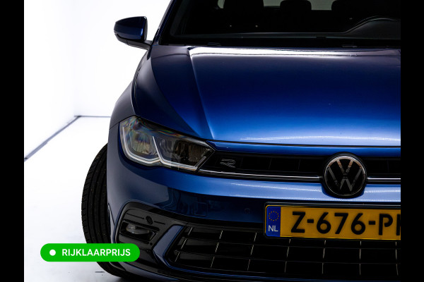 Volkswagen Polo 1.0 TSI R-Line Buss. 110 PK | Panok | Stoelverwarming | Adapt. Cruise | Travel Assist | Led | Sfeerverlichting| Automatisch inparkeren, Grootlicht assistent, Side assist, Apple Carplay/Android auto