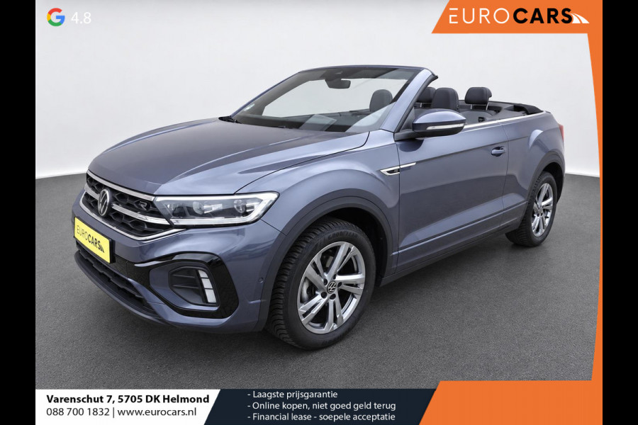 Volkswagen T-Roc Cabrio 1.5 TSI 150pk DSG R-Line Navigatie Apple Carplay / Android Auto Parkeersensoren Camera Adaptive Cruise Control Stoelverwarming Climate Control