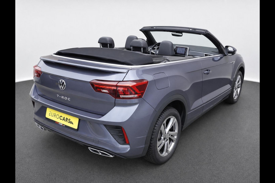Volkswagen T-Roc Cabrio 1.5 TSI 150pk DSG R-Line Navigatie Apple Carplay / Android Auto Parkeersensoren Camera Adaptive Cruise Control Stoelverwarming Climate Control