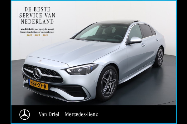 Mercedes-Benz C-Klasse 180 AMG Line | Pano Memory Keyless Digital 360 Camera
