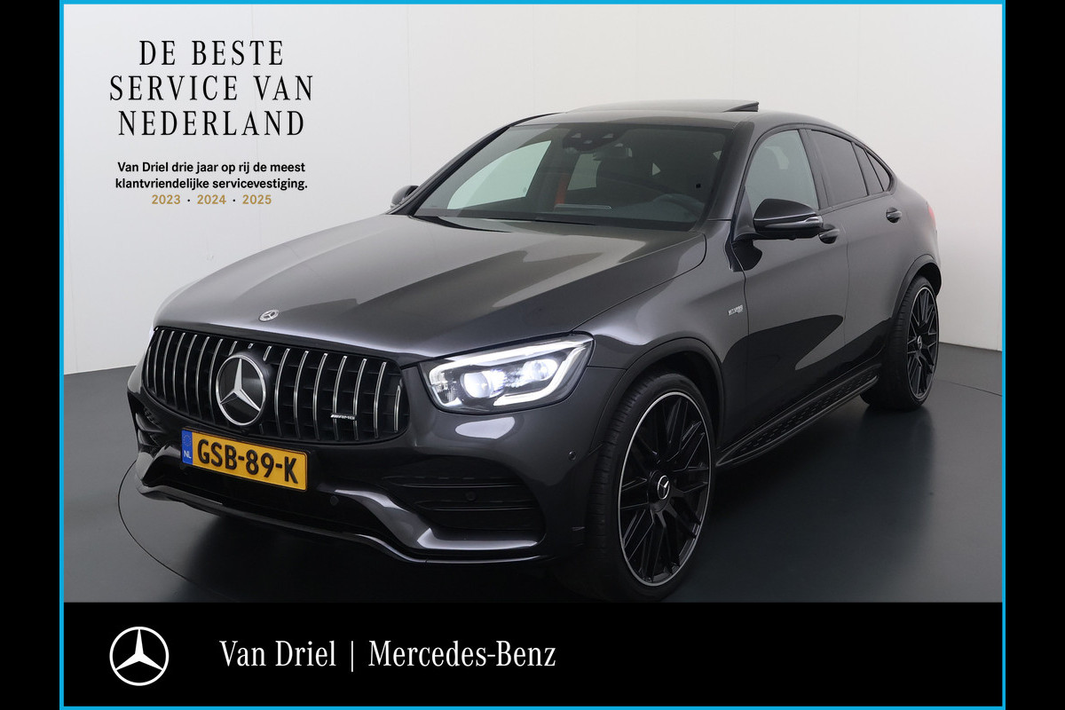 Mercedes-Benz GLC Coupé GLC AMG 43 4M Coupé | Schuifdak Multibeam Trekhaak Burmester Memory
