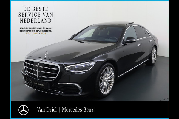 Mercedes-Benz S-Klasse 580 e | Luchtvering Pano Ventilatie Burmester HUD