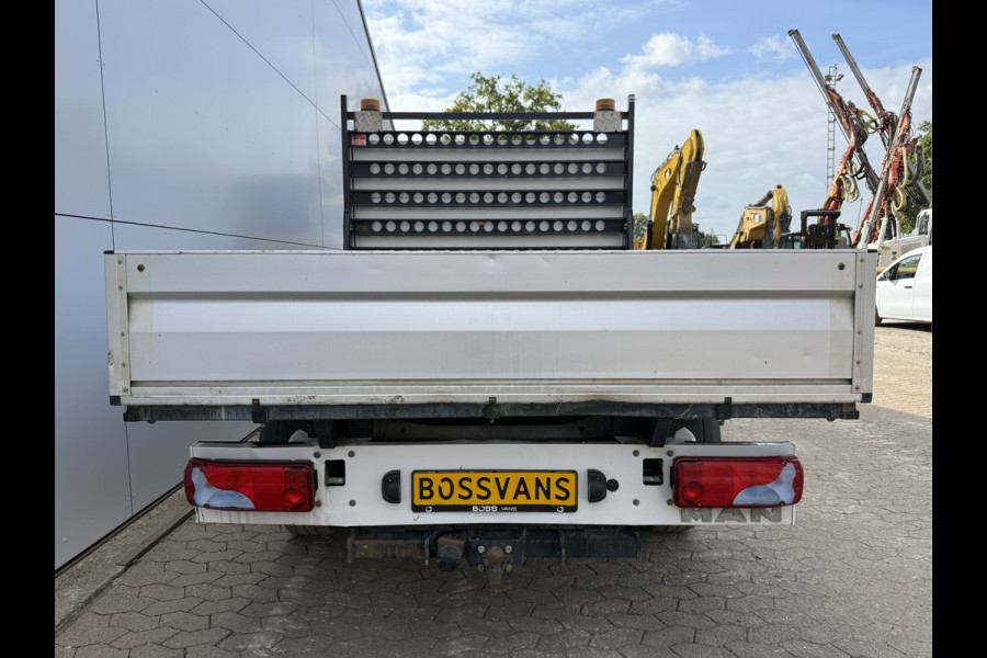 Volkswagen Crafter 3.140 2.0 TDI Automaat Open Laadbak Kist Dubbele cabine 6-persoons Airco Trekhaak Navigatie Carplay Pritische Pickup Open Box