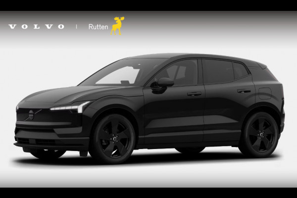 Volvo EX30 P5 Ext. Range Plus Black Edition Europa 69 kWh / Adaptive Cruise Control / Harman Kardon / Extra getint glas / Stoelverwarming / Stuurverwarming / Achteruitrijcamera / Elektrisch verstelbare stoelen /