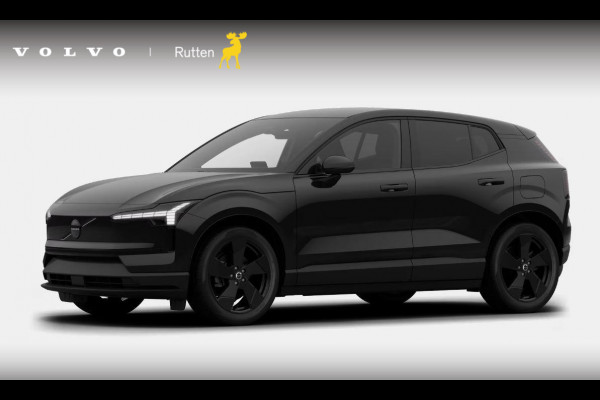 Volvo EX30 P5 Ext. Range Plus Black Edition Europa 69 kWh / Adaptive Cruise Control / Harman Kardon / Extra getint glas / Stoelverwarming / Stuurverwarming / Achteruitrijcamera / Elektrisch verstelbare stoelen /