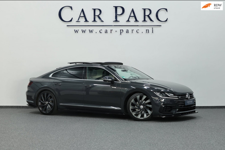 Volkswagen Arteon 2.0 TSI 3x R-line MAXTON/VIRTUAL/SFEER/PANO/HAF LEER+ALCANTARA+MASSAGE/KEYLESS/20"/CAM/LINE/ACC/12 MDN GARANTIE!