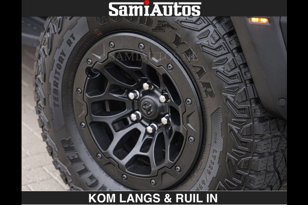 Dodge Ram TRX HELLCAT 712 PK 6.2 V8 SUPERCHARGER | BLACK EDITION | BOM VOL | GRANITE MET ZWART LEDER RODE STIKSELS | CREW CAB DUBBELE CABINE DC | 5 PERSOONS GRIJS KENTEKEN |