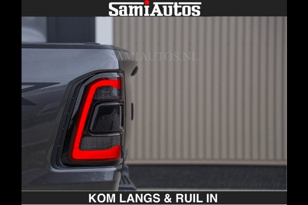 Dodge Ram TRX HELLCAT 712 PK 6.2 V8 SUPERCHARGER | BLACK EDITION | BOM VOL | GRANITE MET ZWART LEDER RODE STIKSELS | CREW CAB DUBBELE CABINE DC | 5 PERSOONS GRIJS KENTEKEN |