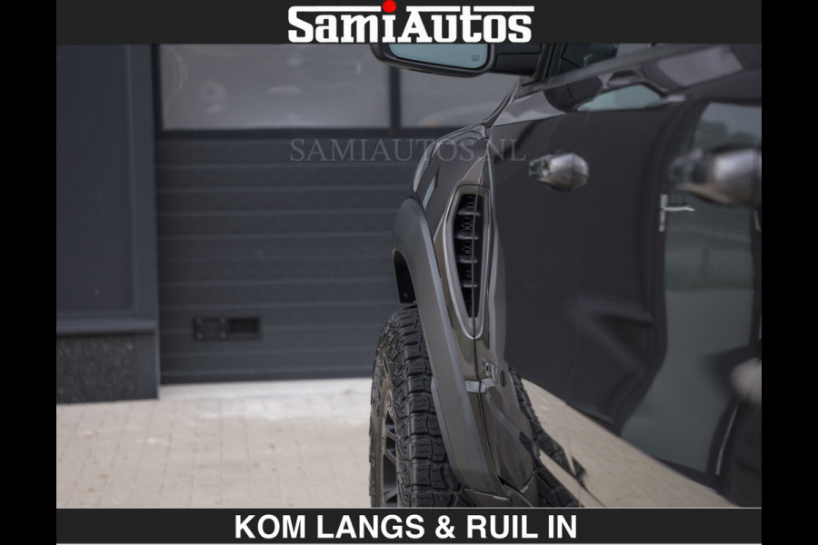 Dodge Ram TRX HELLCAT 712 PK 6.2 V8 SUPERCHARGER | BLACK EDITION | BOM VOL | GRANITE MET ZWART LEDER RODE STIKSELS | CREW CAB DUBBELE CABINE DC | 5 PERSOONS GRIJS KENTEKEN |