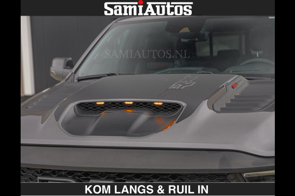 Dodge Ram TRX HELLCAT 712 PK 6.2 V8 SUPERCHARGER | BLACK EDITION | BOM VOL | GRANITE MET ZWART LEDER RODE STIKSELS | CREW CAB DUBBELE CABINE DC | 5 PERSOONS GRIJS KENTEKEN |