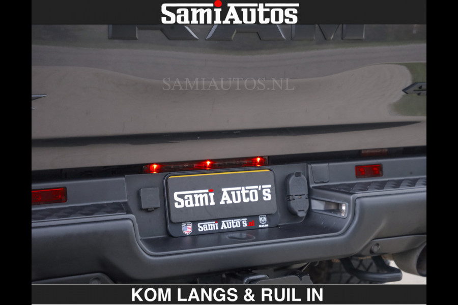 Dodge Ram TRX HELLCAT 712 PK 6.2 V8 SUPERCHARGER | BLACK EDITION | BOM VOL | GRANITE MET ZWART LEDER RODE STIKSELS | CREW CAB DUBBELE CABINE DC | 5 PERSOONS GRIJS KENTEKEN |