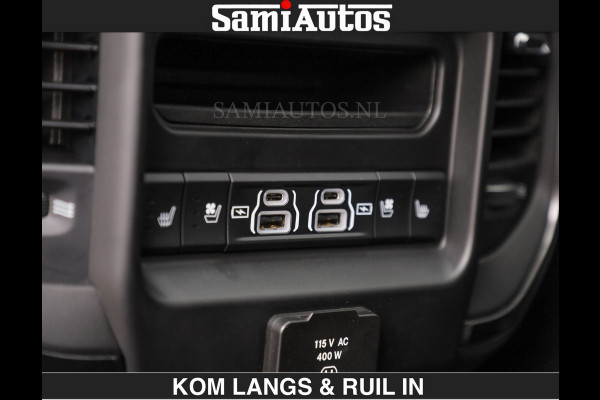 Dodge Ram TRX HELLCAT 712 PK 6.2 V8 SUPERCHARGER | BLACK EDITION | BOM VOL | GRANITE MET ZWART LEDER RODE STIKSELS | CREW CAB DUBBELE CABINE DC | 5 PERSOONS GRIJS KENTEKEN |
