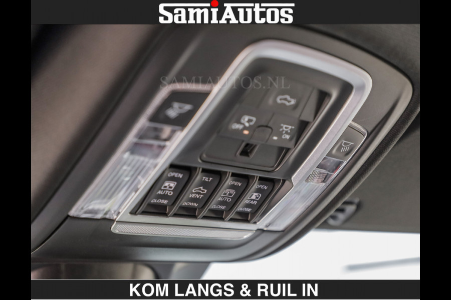 Dodge Ram TRX HELLCAT 712 PK 6.2 V8 SUPERCHARGER | BLACK EDITION | BOM VOL | GRANITE MET ZWART LEDER RODE STIKSELS | CREW CAB DUBBELE CABINE DC | 5 PERSOONS GRIJS KENTEKEN |