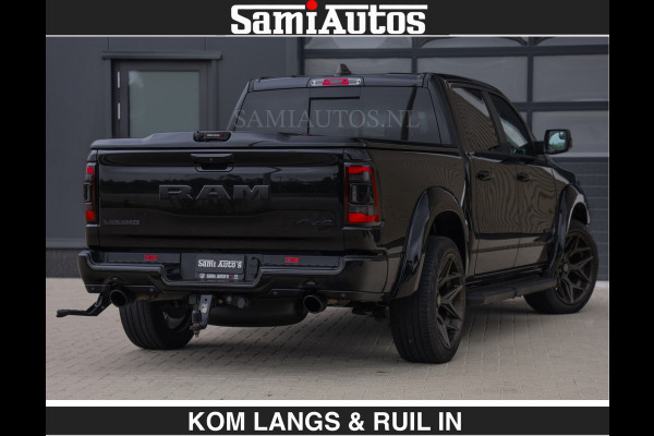Dodge Ram BLACK OPS | 5.7 V8 HEMI | WIDEBODY HULK | OPEN UITLAAT KLEP | ZEER DIK | DUBBELE CABINE | DC | 5 PERSOONS | GRIJS KENETEKEN | EXTRA BREDE WIELEN IN HET BRONS | MEGA DIK | 3500KG TREKVERMOGEN |