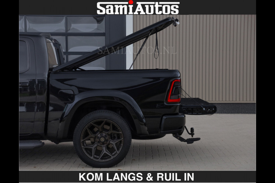 Dodge Ram BLACK OPS | 5.7 V8 HEMI | WIDEBODY HULK | OPEN UITLAAT KLEP | ZEER DIK | DUBBELE CABINE | DC | 5 PERSOONS | GRIJS KENETEKEN | EXTRA BREDE WIELEN IN HET BRONS | MEGA DIK | 3500KG TREKVERMOGEN |