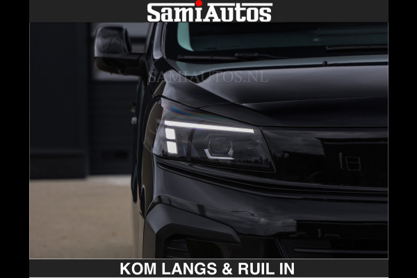 Opel Vivaro BLACK OPS | GEHEEL COMPLEET | €27950,- excl HOUTEN VLOER EN WANDEN 3 PERSSONS | 2 DELIG ACHTER DEUREN | LADE SCHUIF BAK | 2.0D 1 FULL LED | SCHUIF DEUR | GEHEEL ZWART | MOOIE STOERE BUS |