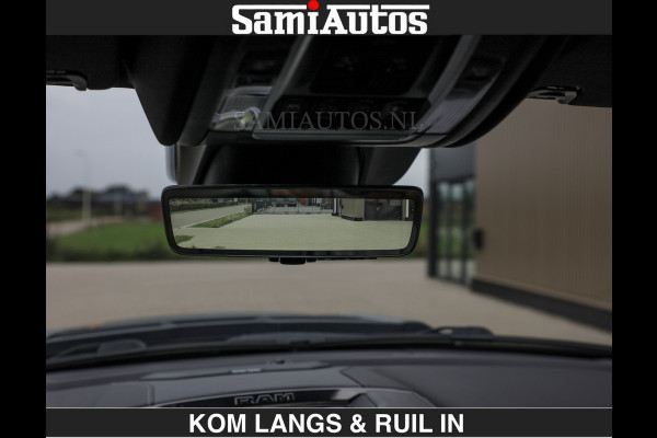 Dodge Ram BEAST | LIMITED 5.7 V8 HEMI | €69950,- excl | HUD | STRIPING | BREDE WIELEN | BLACK ON BLACK | LUCHTVERING | BOM VOL | DC | CREW CAB DUBBELE CABINE | 5 PERSOONS | GRIJSKENTEKEN |