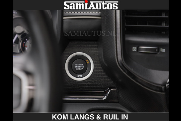 Dodge Ram BEAST | LIMITED 5.7 V8 HEMI | €69950,- excl | HUD | STRIPING | BREDE WIELEN | BLACK ON BLACK | LUCHTVERING | BOM VOL | DC | CREW CAB DUBBELE CABINE | 5 PERSOONS | GRIJSKENTEKEN |