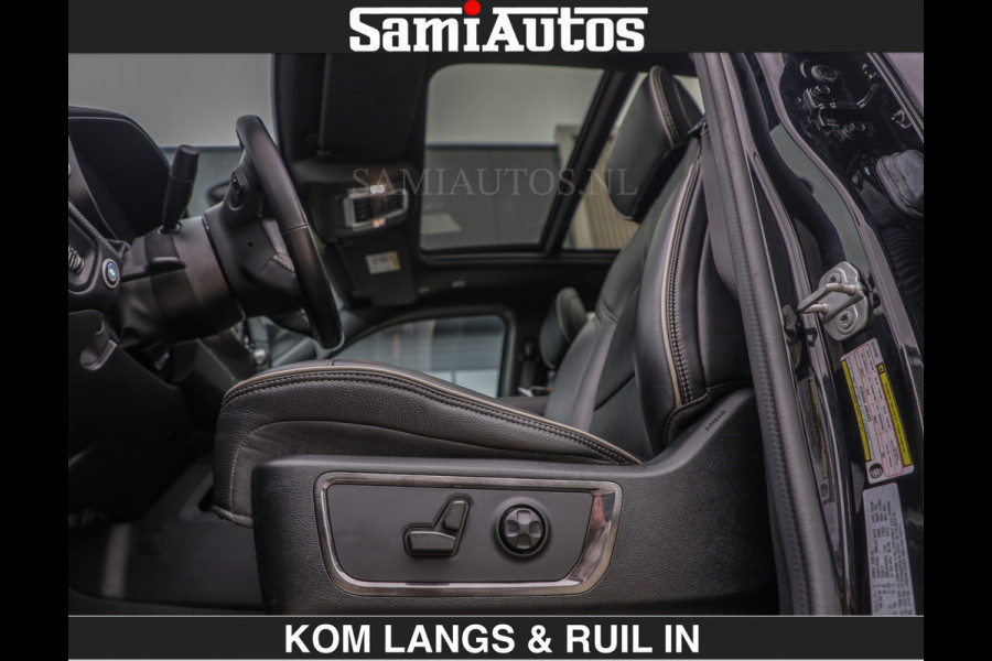 Dodge Ram BEAST | LIMITED 5.7 V8 HEMI | €69950,- excl | HUD | STRIPING | BREDE WIELEN | BLACK ON BLACK | LUCHTVERING | BOM VOL | DC | CREW CAB DUBBELE CABINE | 5 PERSOONS | GRIJSKENTEKEN |