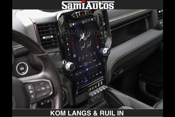 Dodge Ram BEAST | LIMITED 5.7 V8 HEMI | €69950,- excl | HUD | STRIPING | BREDE WIELEN | BLACK ON BLACK | LUCHTVERING | BOM VOL | DC | CREW CAB DUBBELE CABINE | 5 PERSOONS | GRIJSKENTEKEN |