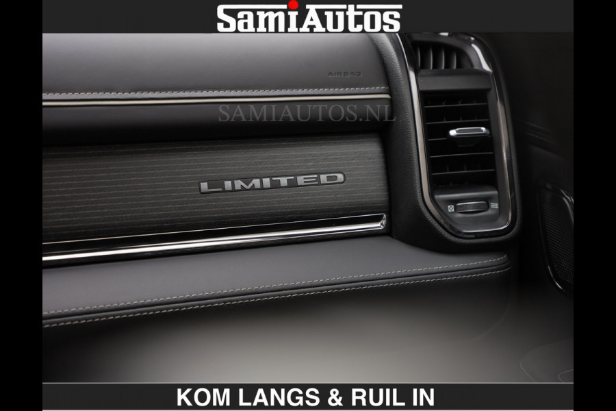 Dodge Ram BEAST | LIMITED 5.7 V8 HEMI | €69950,- excl | HUD | STRIPING | BREDE WIELEN | BLACK ON BLACK | LUCHTVERING | BOM VOL | DC | CREW CAB DUBBELE CABINE | 5 PERSOONS | GRIJSKENTEKEN |