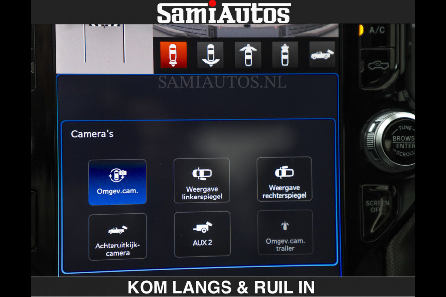 Dodge Ram BEAST | LIMITED 5.7 V8 HEMI | €69950,- excl | HUD | STRIPING | BREDE WIELEN | BLACK ON BLACK | LUCHTVERING | BOM VOL | DC | CREW CAB DUBBELE CABINE | 5 PERSOONS | GRIJSKENTEKEN |