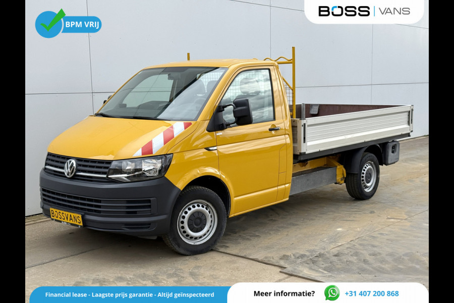 Volkswagen Transporter T6 150PK Open Laadbak Cruise Control Airco 2.2T Trekhaak Pritische Pickup Open Box