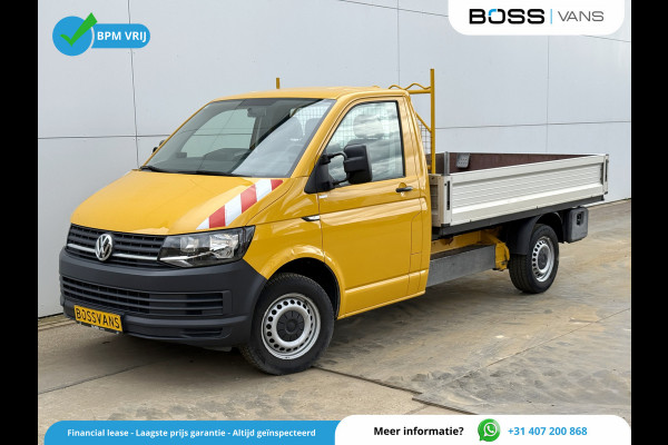Volkswagen Transporter T6 150PK Open Laadbak Cruise Control Airco 2.2T Trekhaak Pritische Pickup Open Box