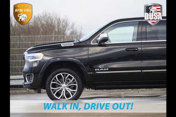 Dodge Ram | 1500 | Tungsten | 3.0L Twin-Turbo Hurricane | High Output | Crew Cab | 4X4 BPM-VRIJ | 14,4 Inch Touchscreen | Passenger-screen | klipsch Audio | Massage stoelen | Indigo Salt Interieur Prijs op aanvraag!