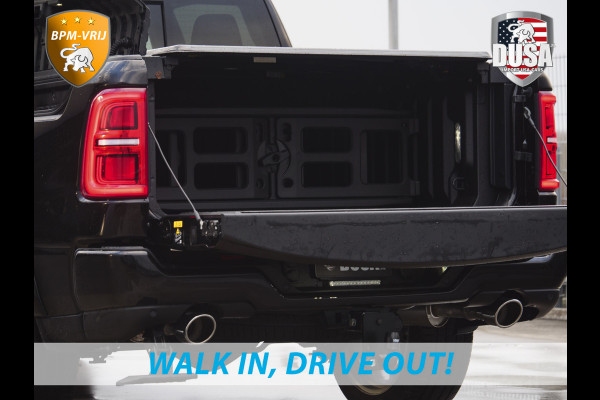 Dodge Ram | 1500 | Tungsten | 3.0L Twin-Turbo Hurricane | High Output | Crew Cab | 4X4 BPM-VRIJ | 14,4 Inch Touchscreen | Passenger-screen | klipsch Audio | Massage stoelen | Indigo Salt Interieur Prijs op aanvraag!