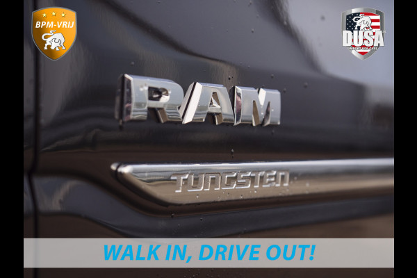 Dodge Ram | 1500 | Tungsten | 3.0L Twin-Turbo Hurricane | High Output | Crew Cab | 4X4 BPM-VRIJ | 14,4 Inch Touchscreen | Passenger-screen | klipsch Audio | Massage stoelen | Indigo Salt Interieur Prijs op aanvraag!