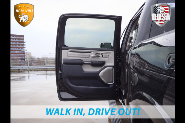 Dodge Ram | 1500 | Tungsten | 3.0L Twin-Turbo Hurricane | High Output | Crew Cab | 4X4 BPM-VRIJ | 14,4 Inch Touchscreen | Passenger-screen | klipsch Audio | Massage stoelen | Indigo Salt Interieur Prijs op aanvraag!