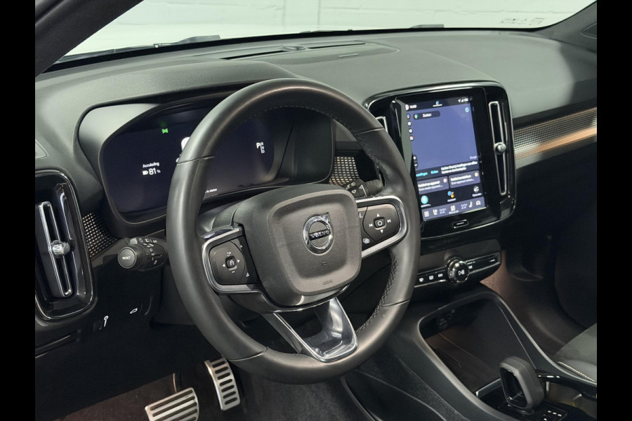 Volvo XC40 Recharge Twin Pro Trekhaak | Open dak | Adapt. cruise | 360 camera | Stuur-/stoelverwarming | Harman/Kardon | Carplay